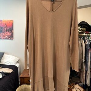 Tan Sweater Dress